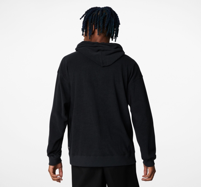Men's Converse CONS Lightweight Hoodie Black | 518-CJRYAI