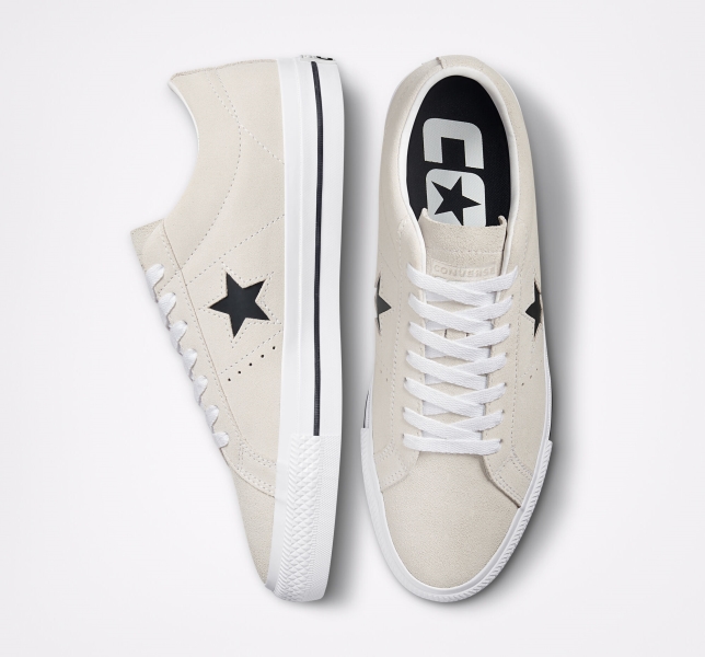 Women's Converse CONS One Star Pro Suede Boots White / Black | 061-SKQPAO