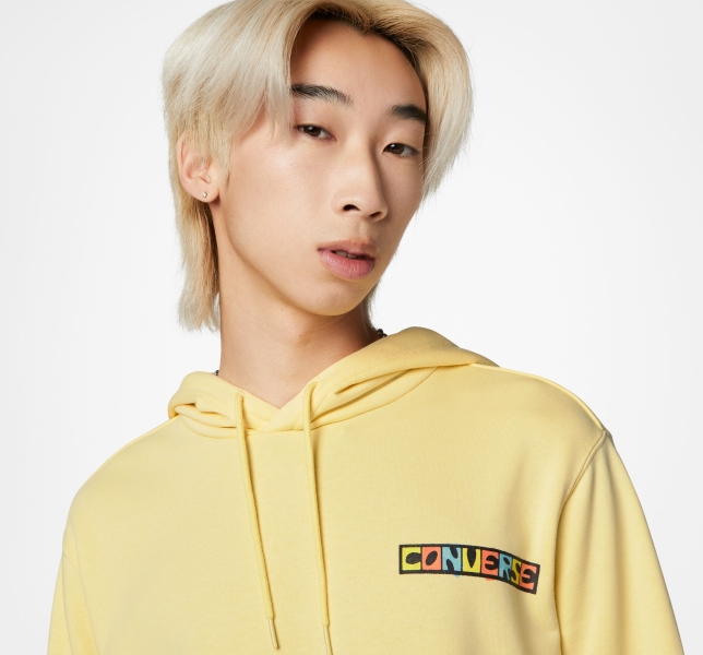 Men's Converse Desert Daydream Graphic Hoodie Multicolor | 786-WIBLGQ