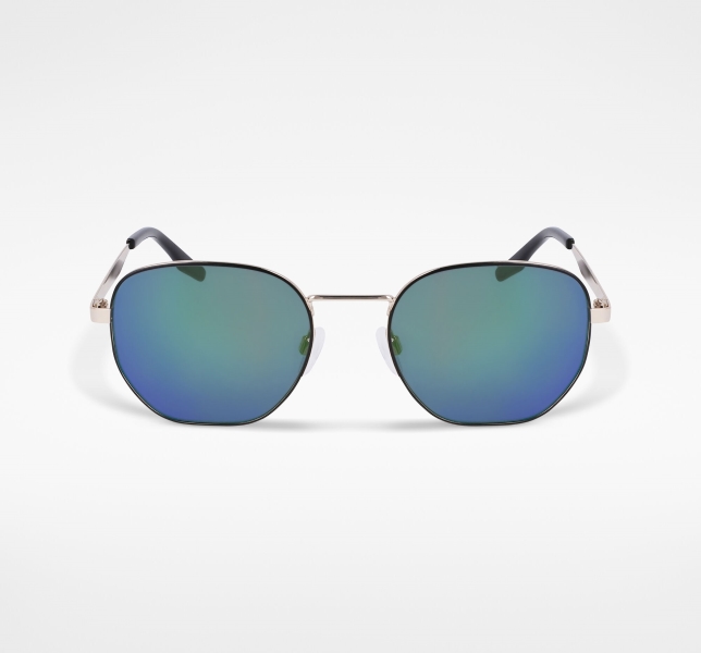 Men's Converse Elevate Sunglasses Gold / Black | 601-PDBAXQ