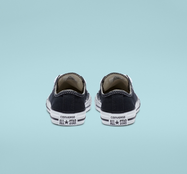 Kids' Converse Chuck Taylor All Star Classic Canvas Shoes Black | 704-MRVPSG