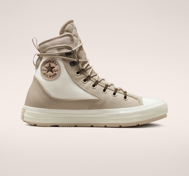 Women's Converse Chuck Taylor All Star All Terrain High Tops Light Beige | 958-UZBVAS