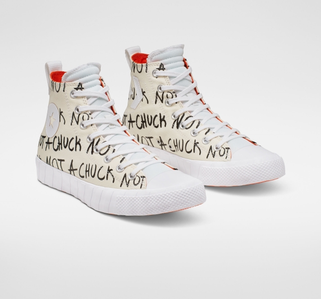 Men's Converse UNT1TL3D Basketball White | 236-RJMFLX