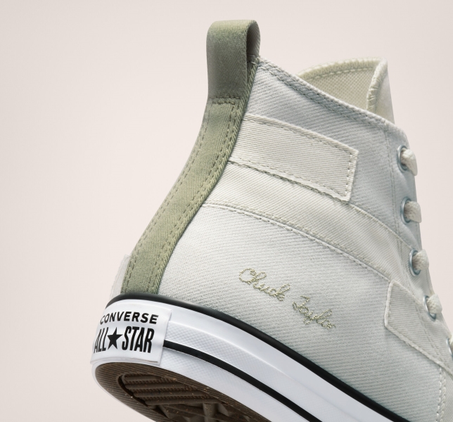 Women's Converse Chuck Taylor All Star Desert Patchwork High Tops Light Beige / Light | 278-ERNZLV