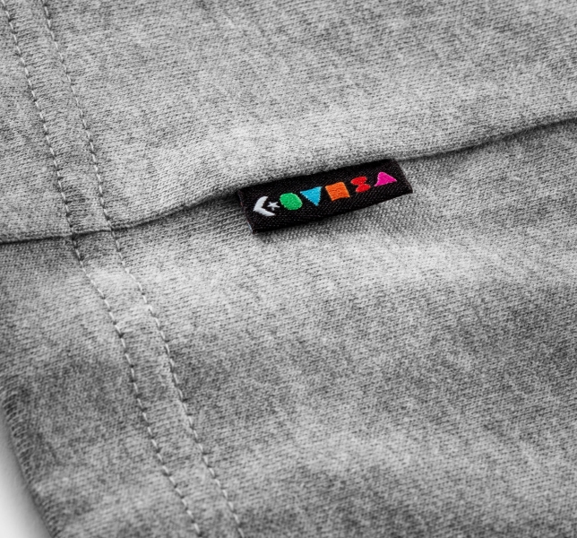 Men's Converse Keith Haring Shapes T Shirts Grey | 312-ODVFPX