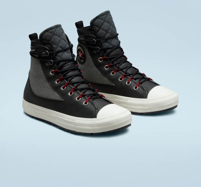 Women's Converse Chuck Taylor All Star All Terrain Boots Grey / Black | 687-OETKJH