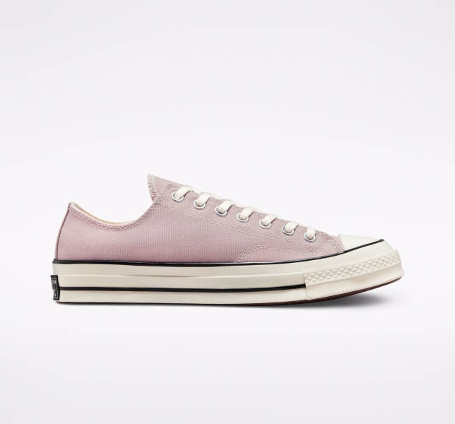 Women's Converse Chuck 70 Canvas Shoes Grey Purple / Black | 978-PTQKLX