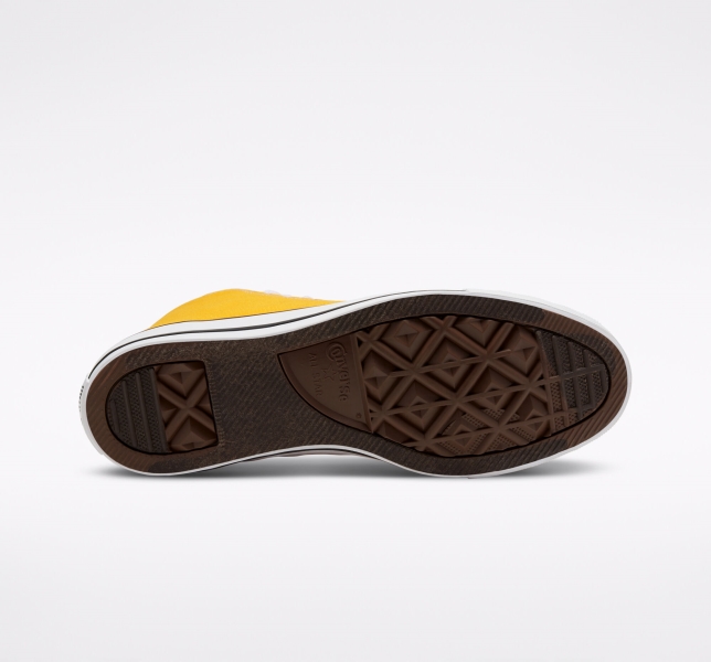 Women's Converse Chuck Taylor All Star Classic Canvas Shoes Lemon | 394-UIRYJV