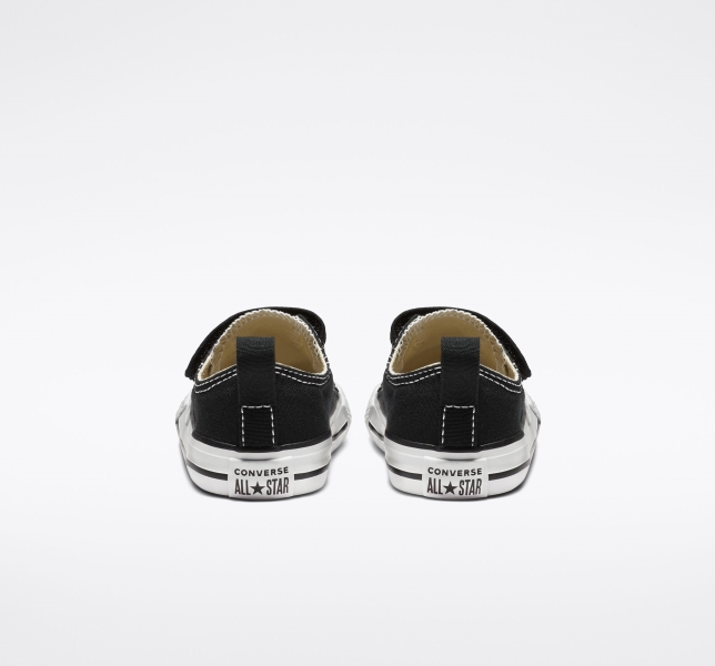 Kids' Converse Chuck Taylor All Star Easy-On Canvas Shoes Black | 435-DTPEHJ