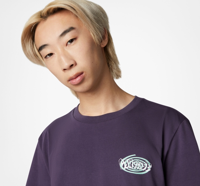 Men's Converse Sticker Graphic T Shirts Multicolor | 347-RLZOKM