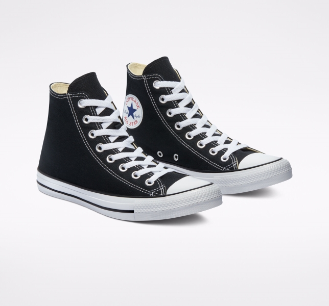 Women's Converse Chuck Taylor All Star Classic High Tops Black | 243-JBZXFY