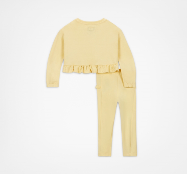 Kids' Converse Ruffle Legging One Piece & Sets Multicolor | 594-HANVSX