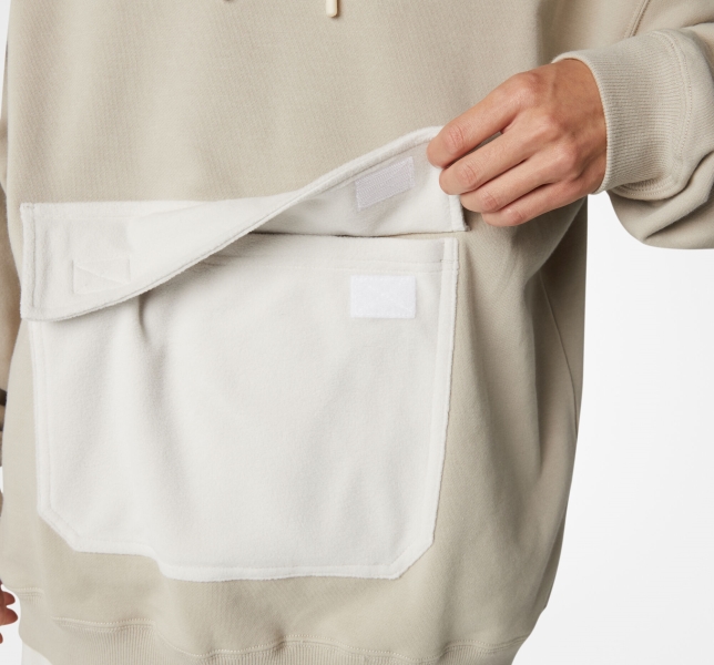 Men's Converse Utility Pocket Pullover Hoodie Multicolor | 532-QWNVLK