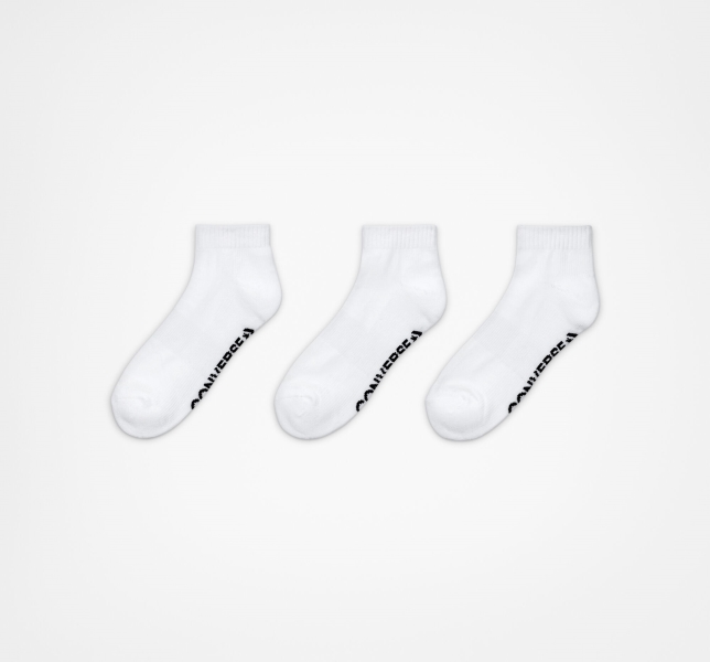 Women's Converse 3-Pack Made For Chuck High Socks White | 759-XUTAOD