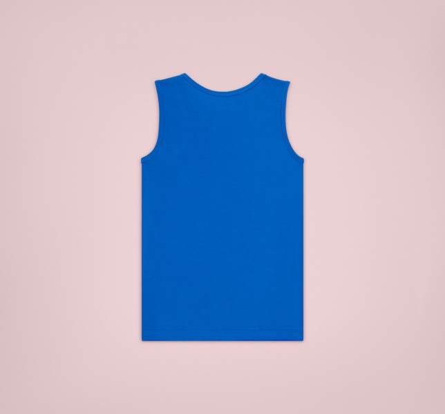 Kids' Converse Ombre Muscle Tanks Royal | 217-QXKTJH