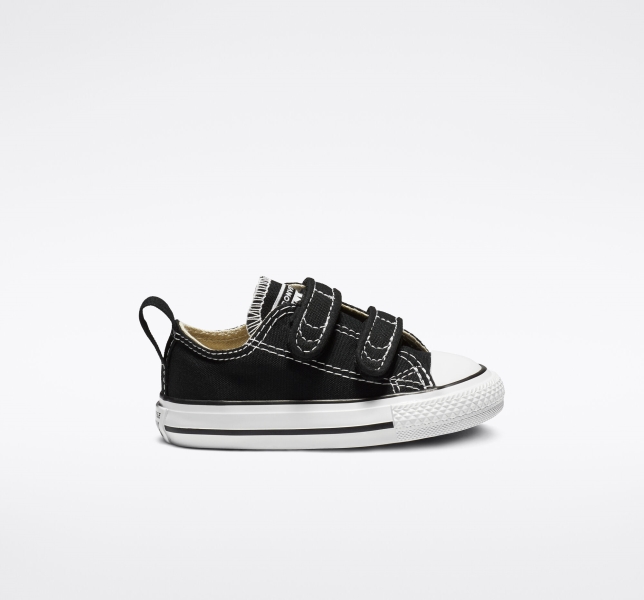 Kids' Converse Chuck Taylor All Star Easy-On Canvas Shoes Black | 621-HXZGLR
