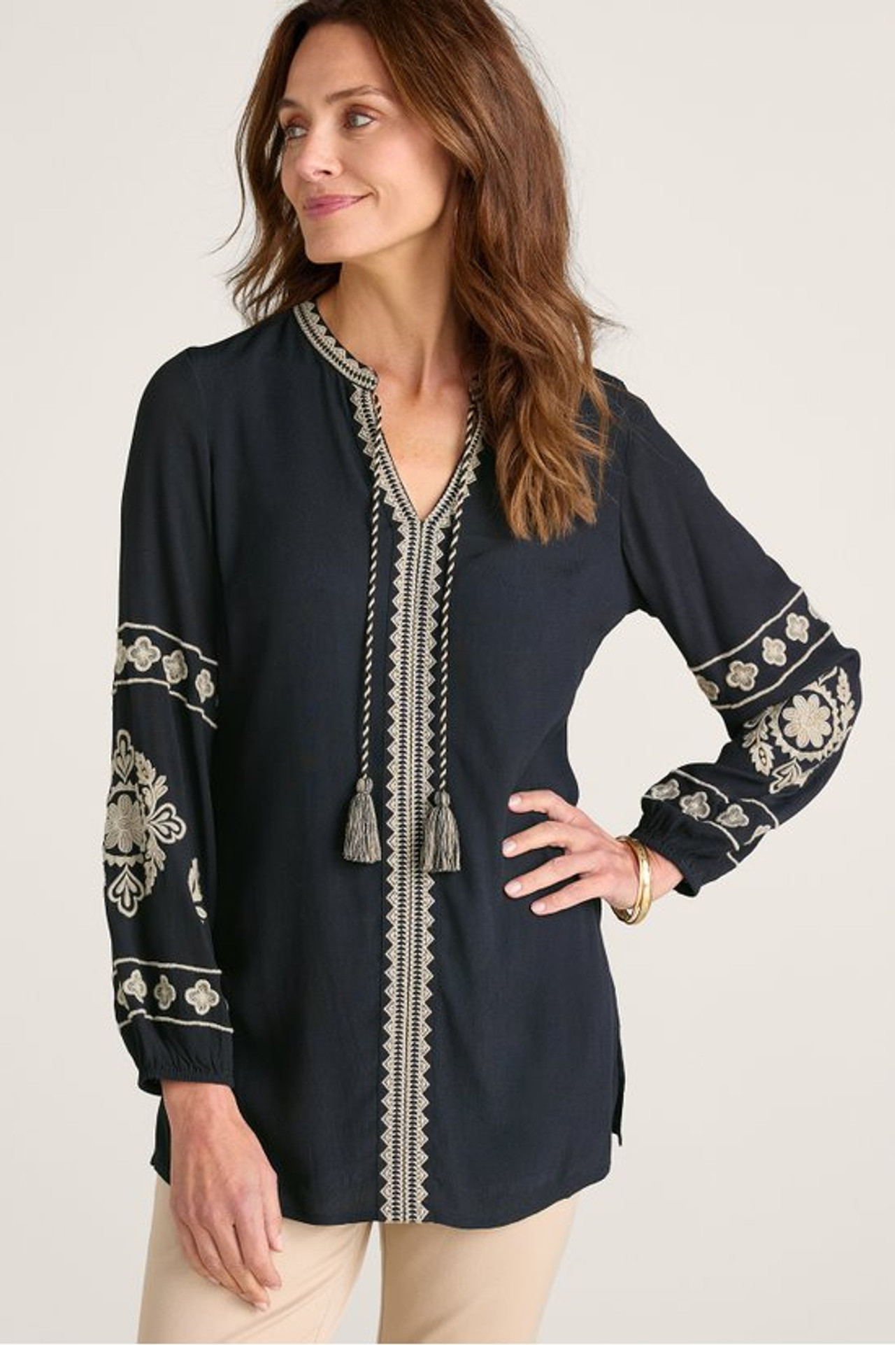 Annaka Embroidered Tunic