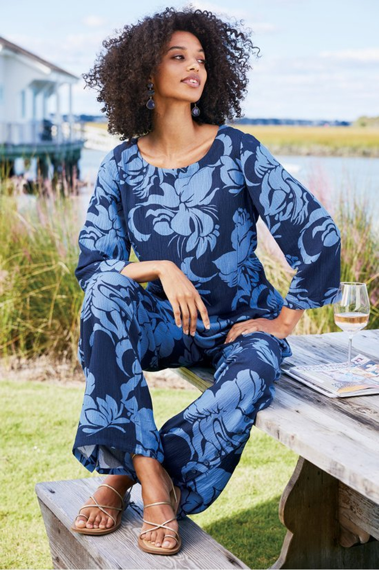 Oceo Gauze Tunic