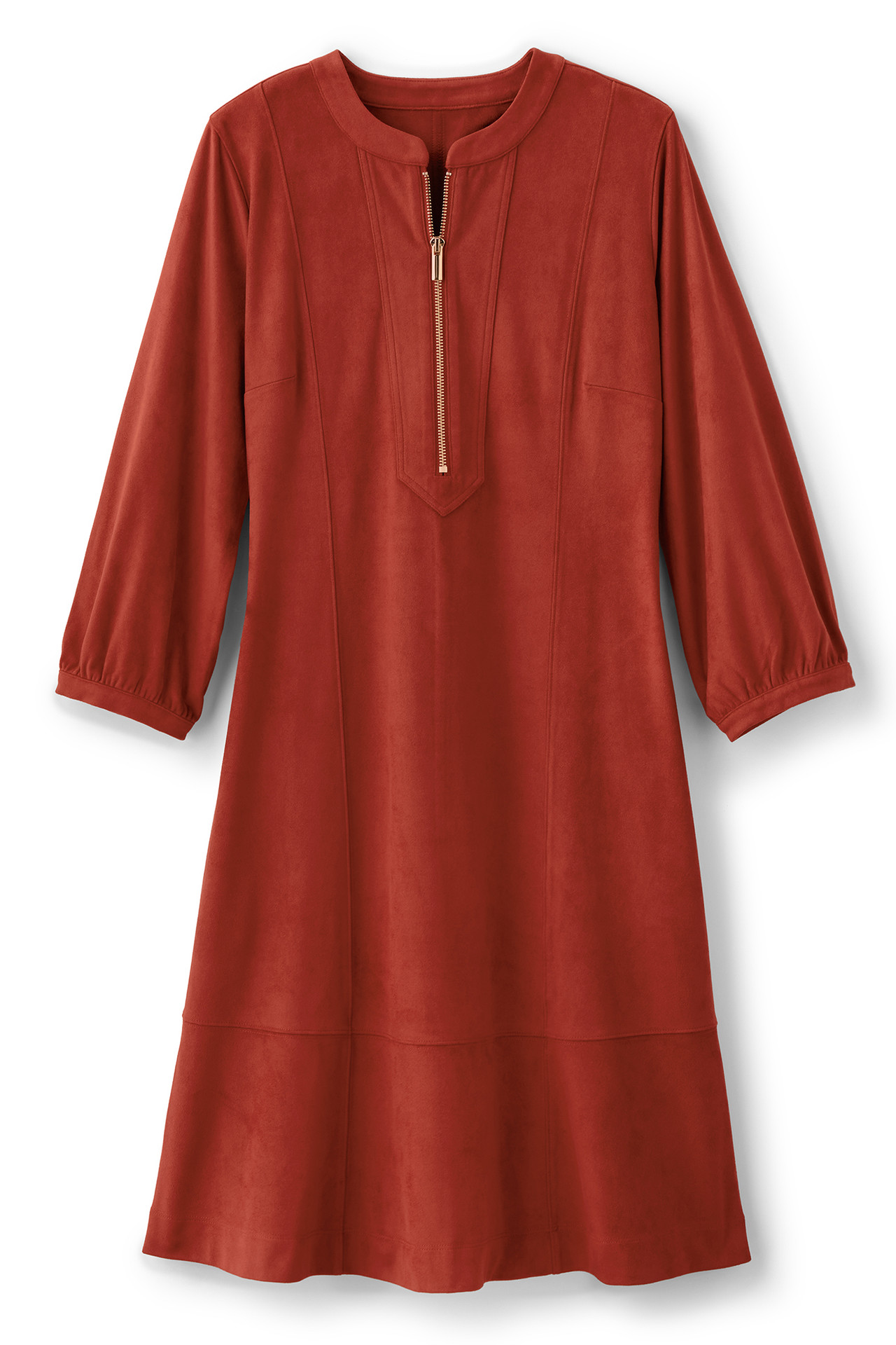 Martine Faux Suede Dress