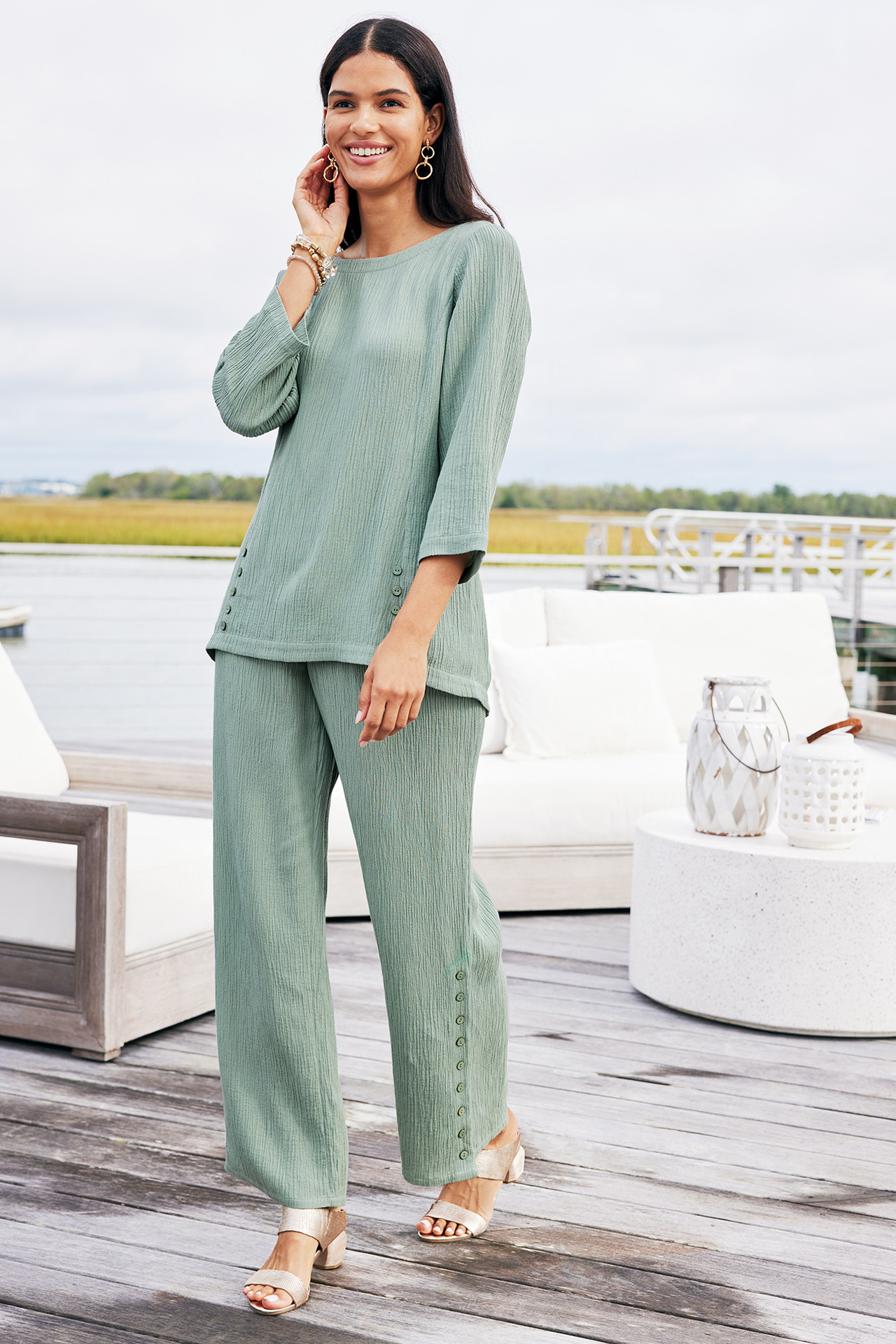 Oceo Gauze Tunic