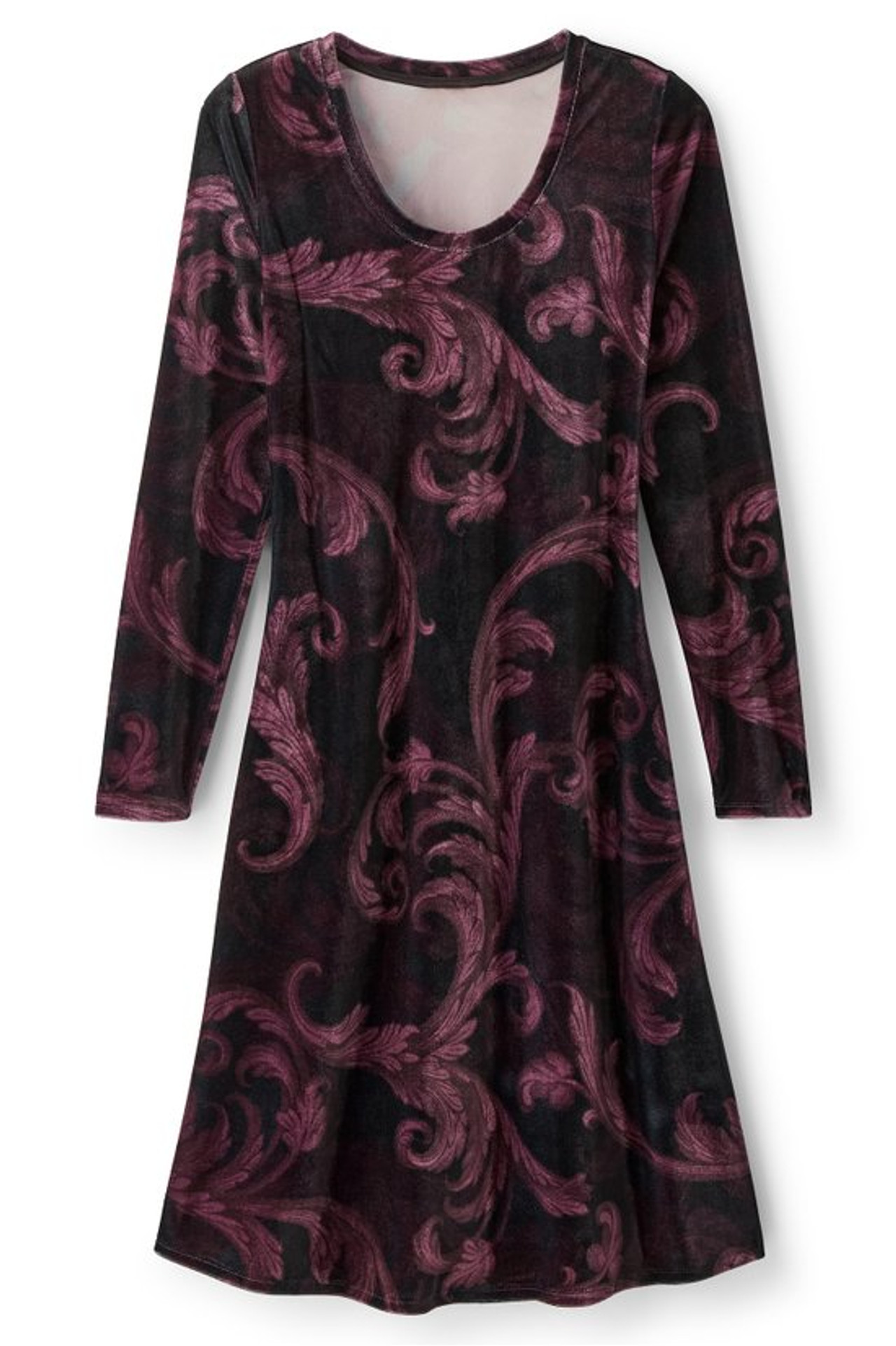 Short Santiago Velvet Dress
