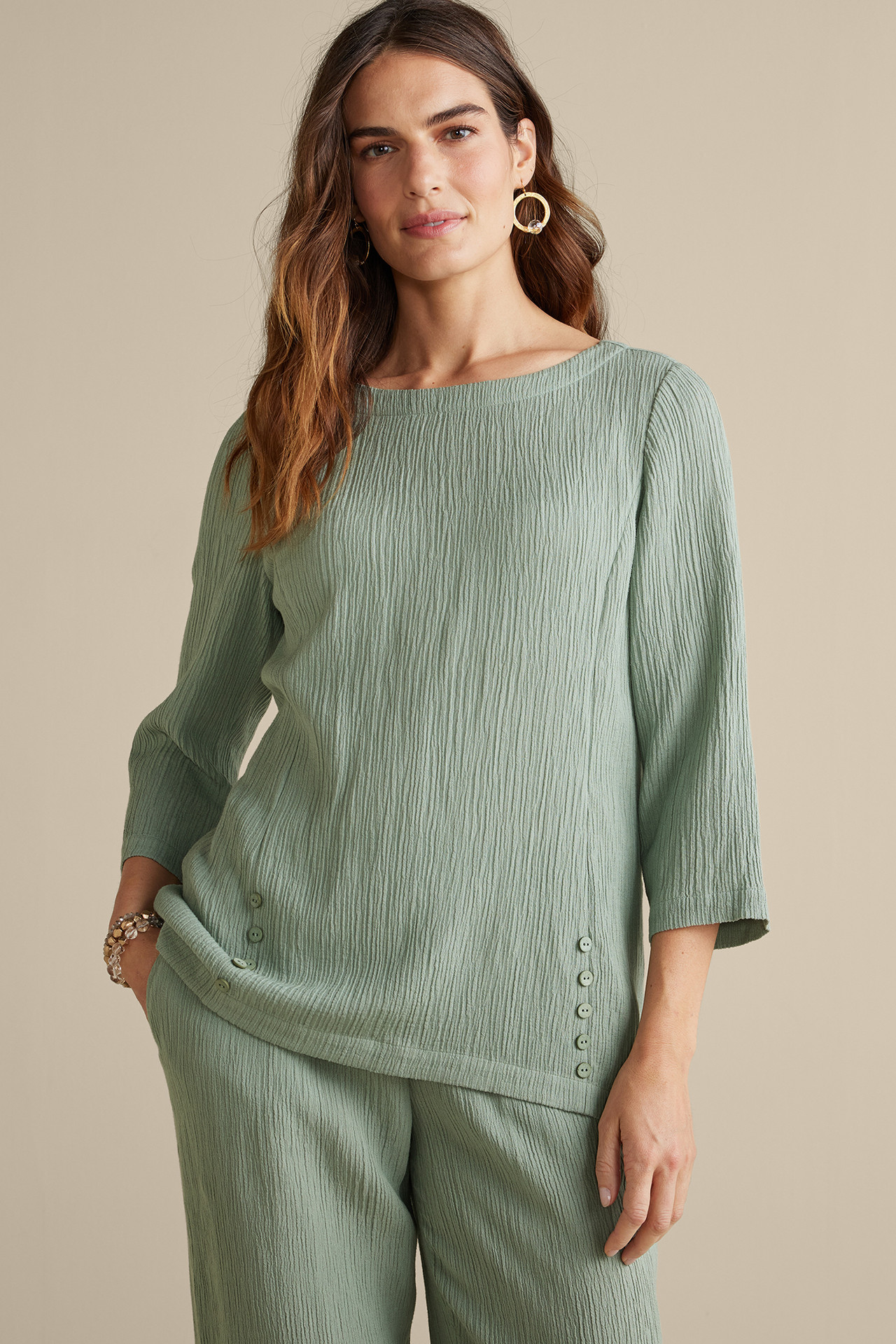 Oceo Gauze Tunic