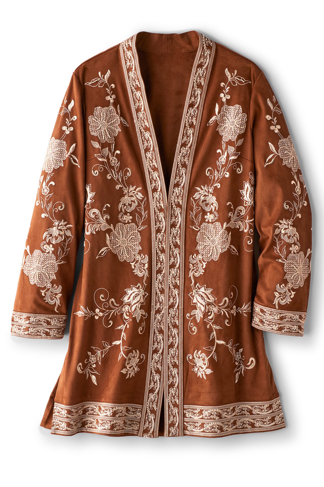 Marienne Faux Suede Jacket