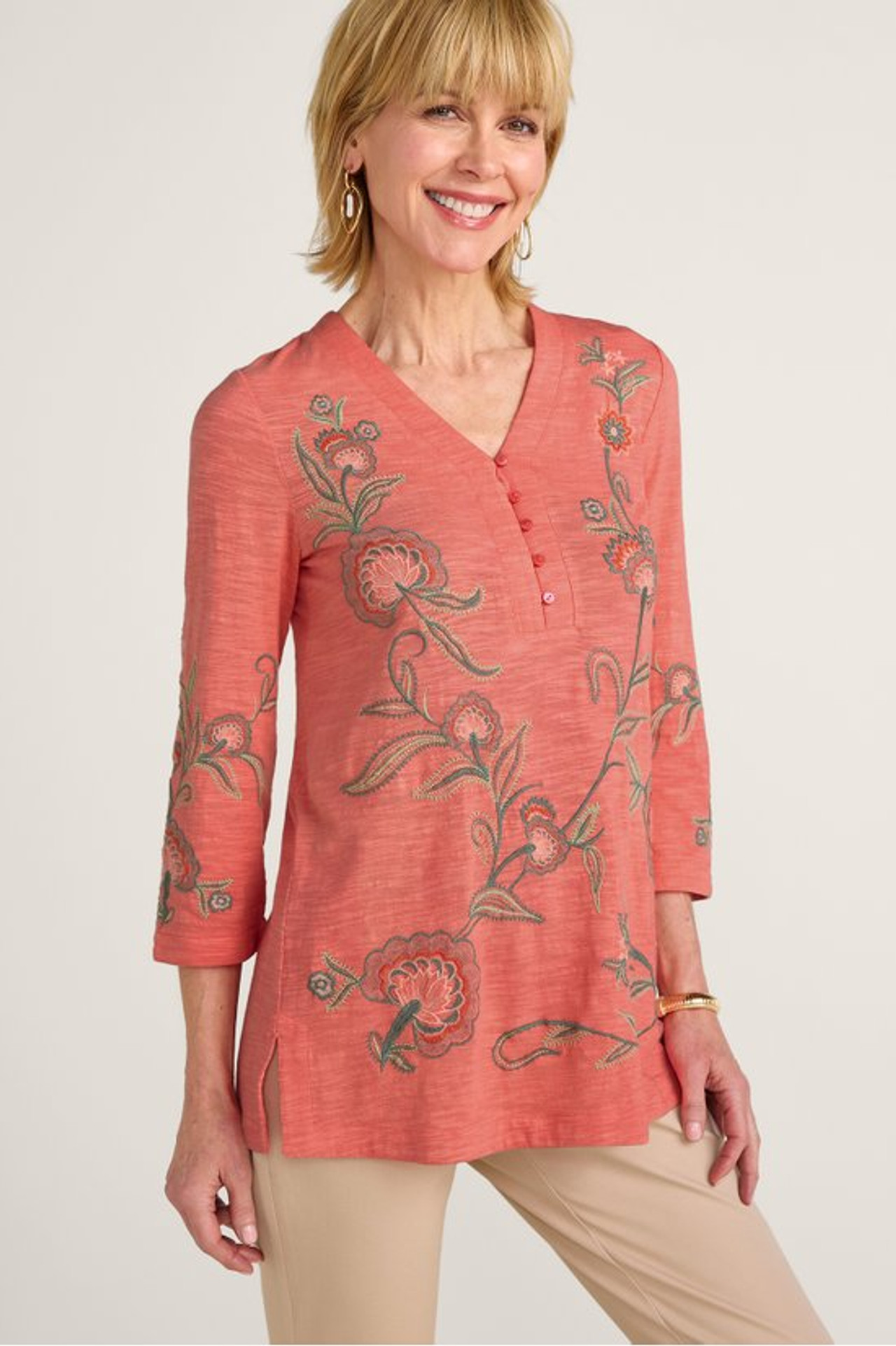 Kaleen Embroidered Tunic