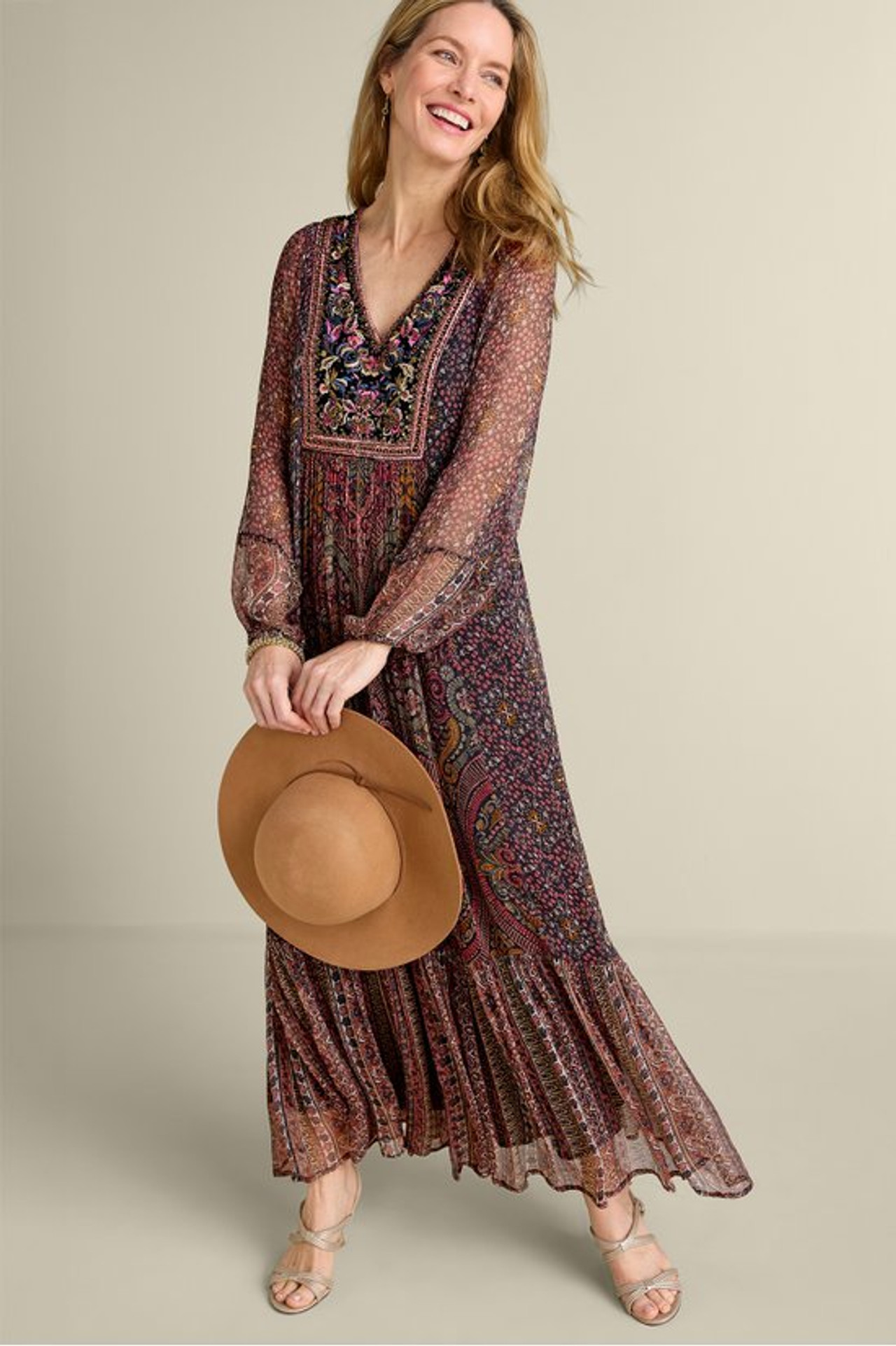 Zellige Maxi Dress