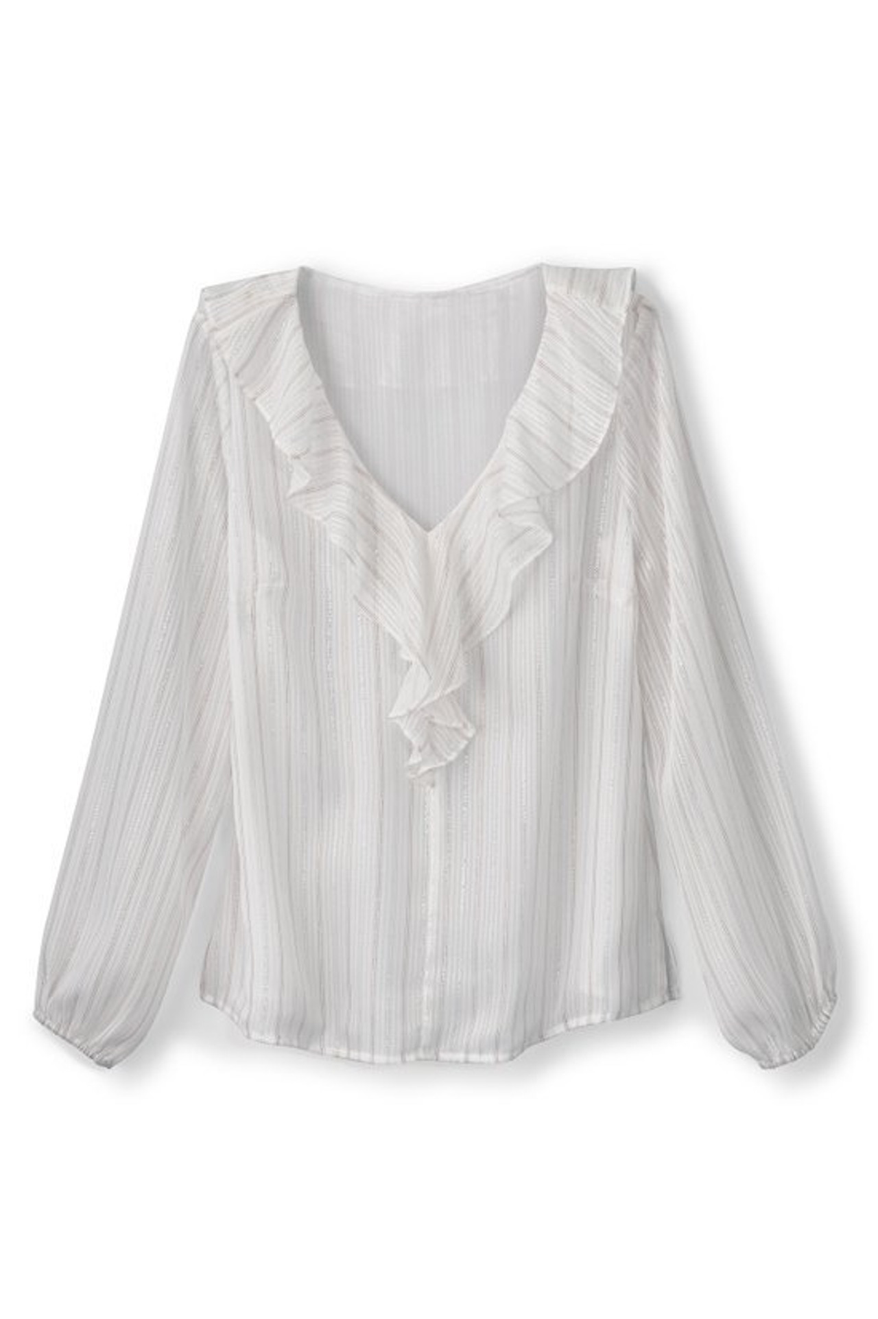 Xenia Ruffle Top
