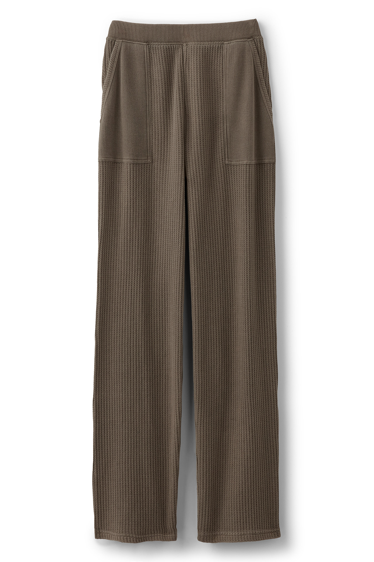 Vala Waffle Pull-On Pants