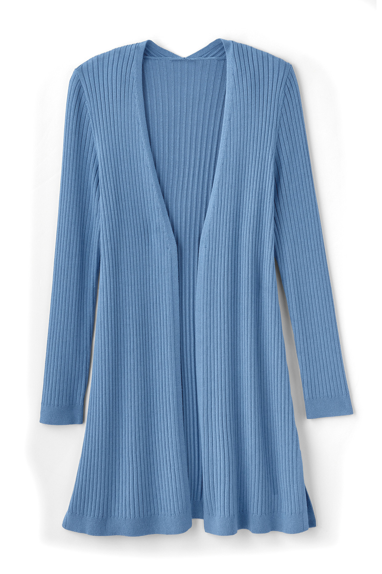 Soft Essential™ Ribbed Long Cardi