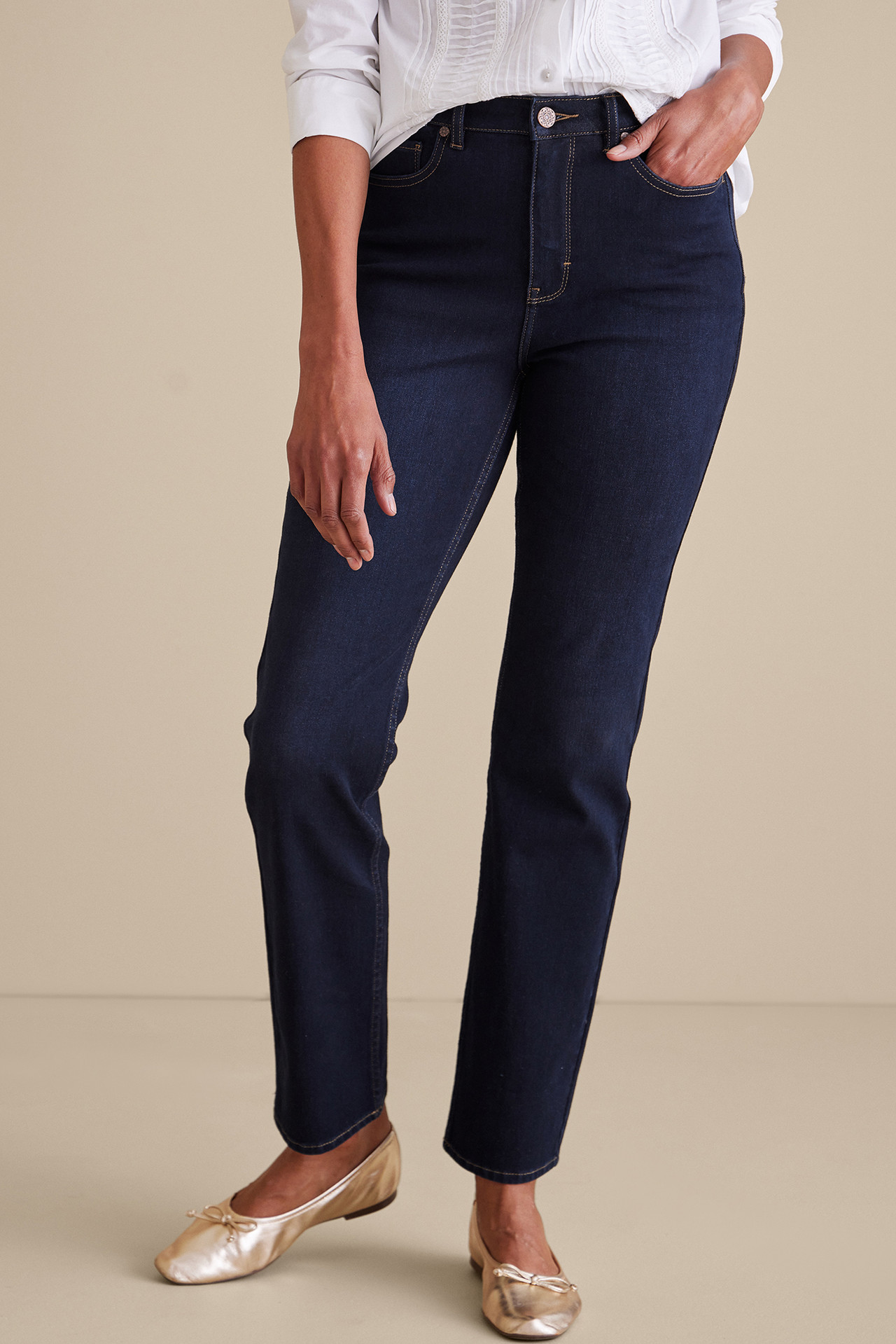 Ultimate Denim Straight Leg Jeans
