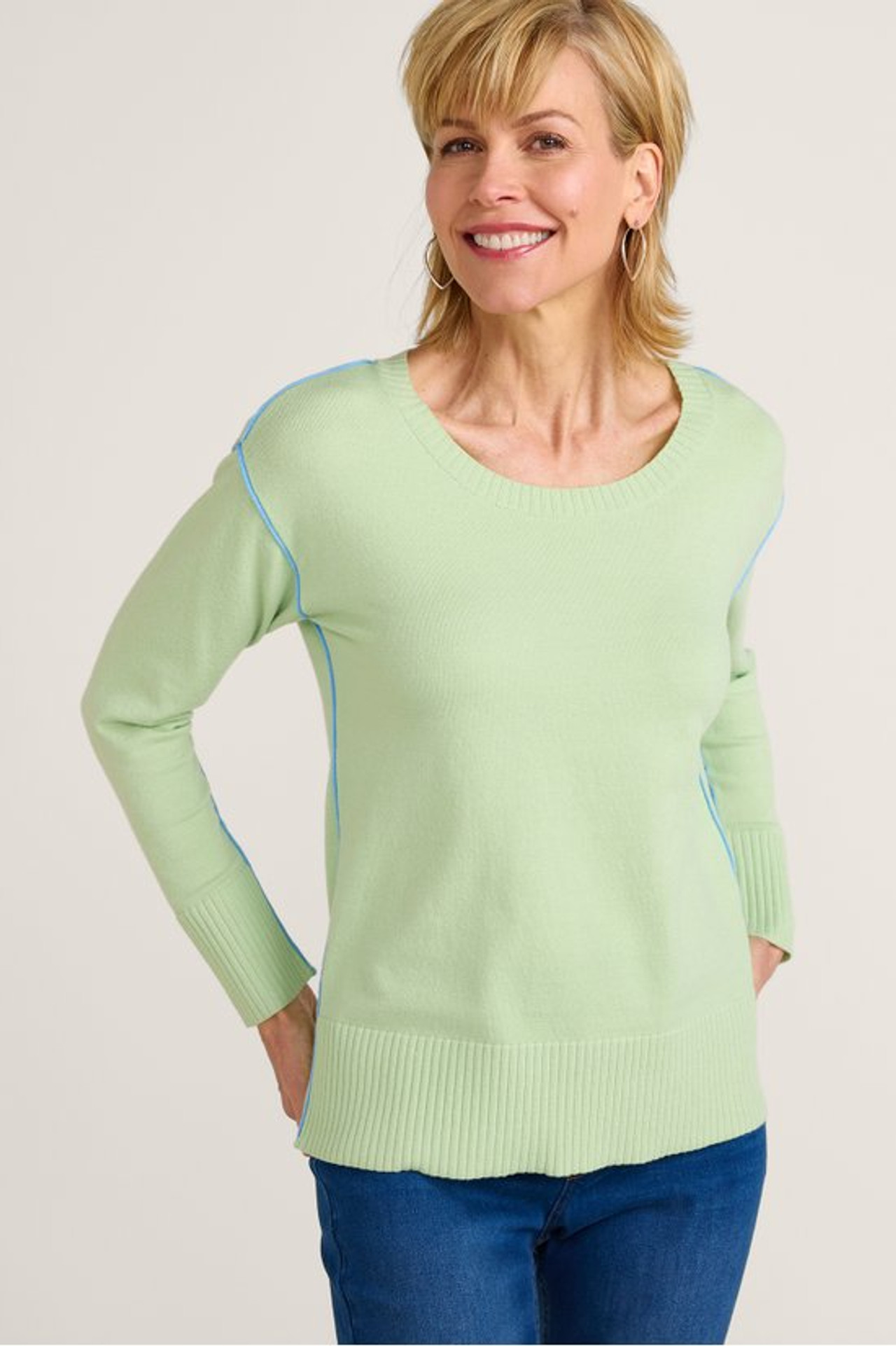Winslet Detachable Cowl Neck Sweater