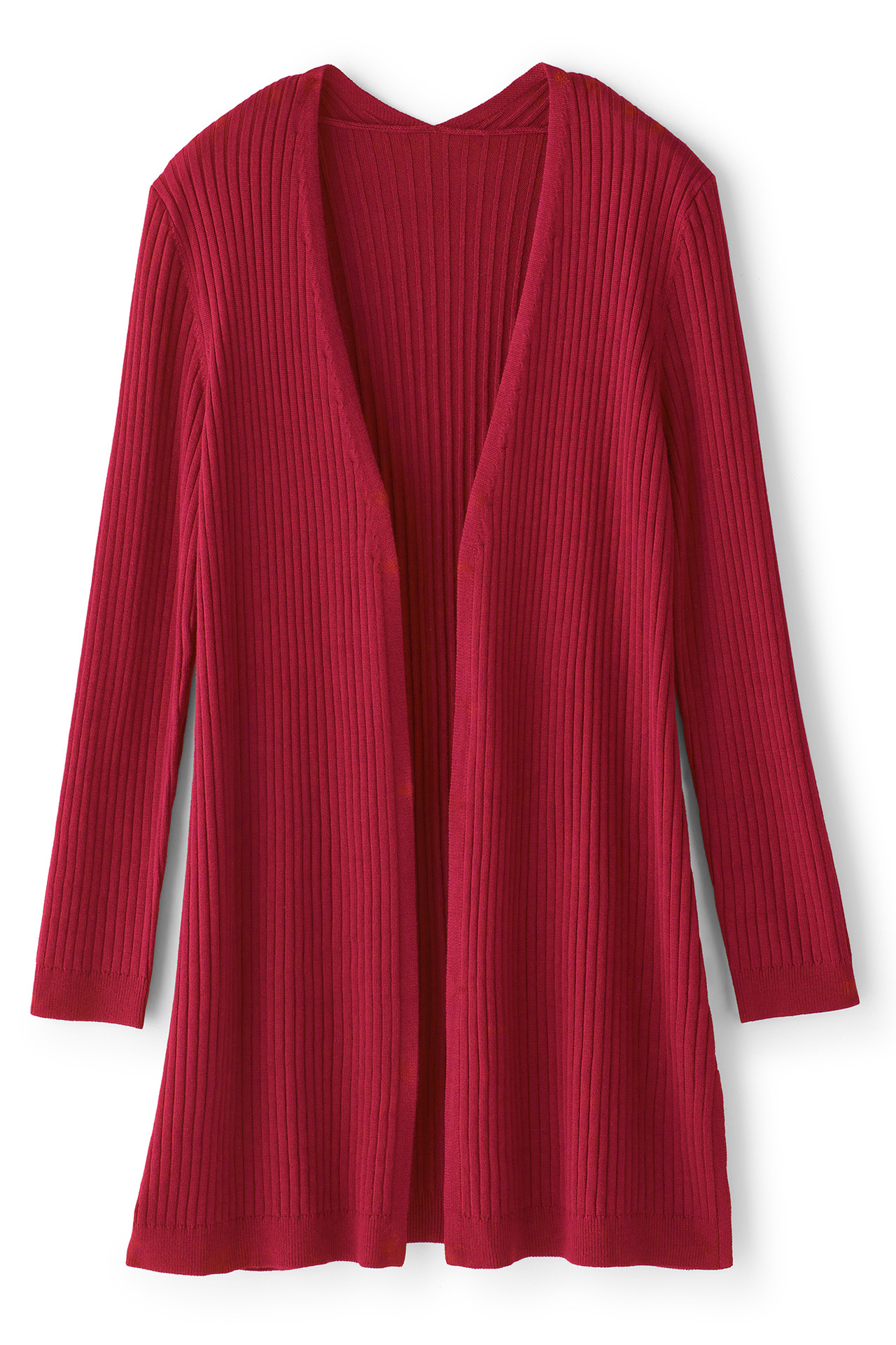 Soft Essential™ Ribbed Long Cardi