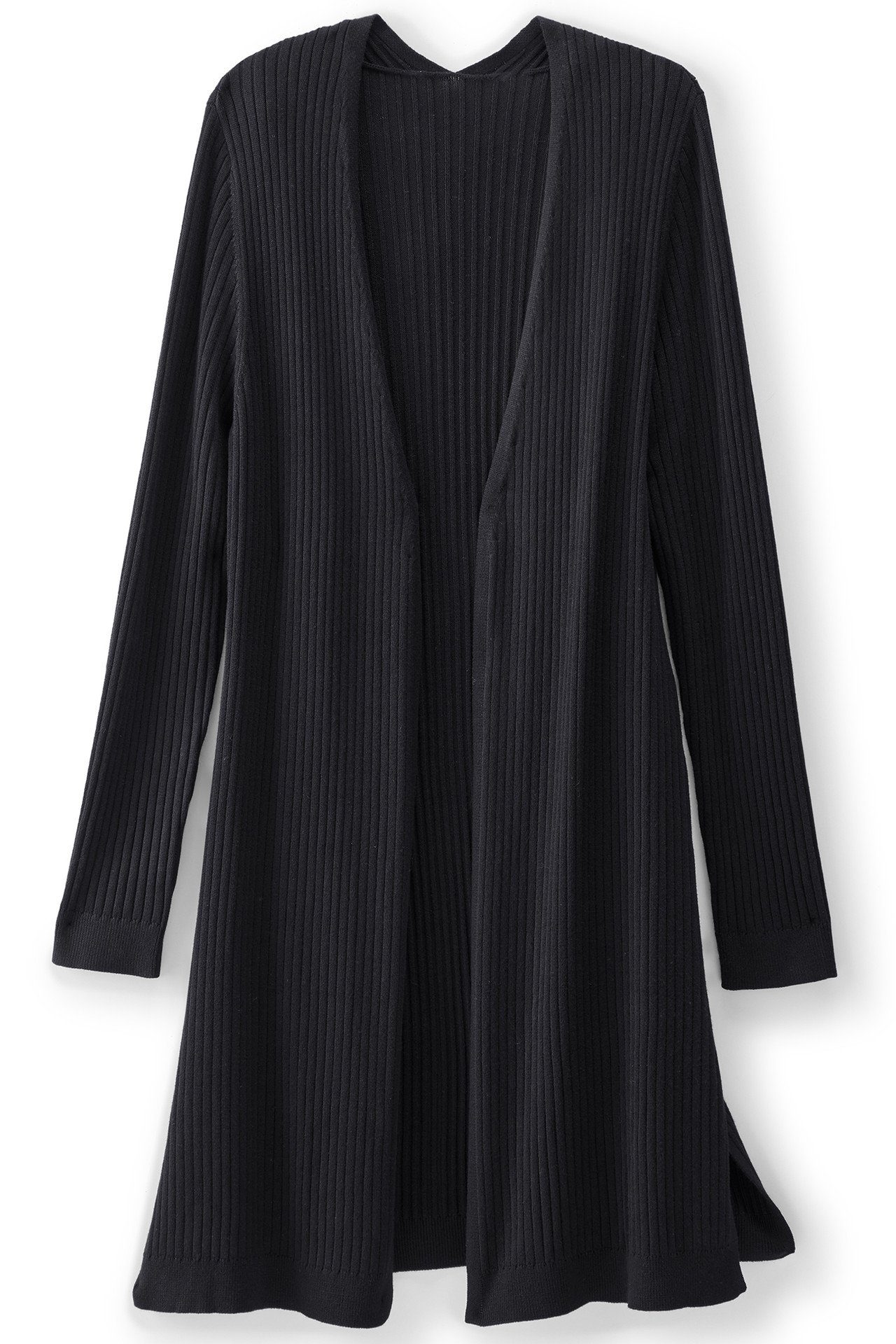 Soft Essential™ Ribbed Long Cardi