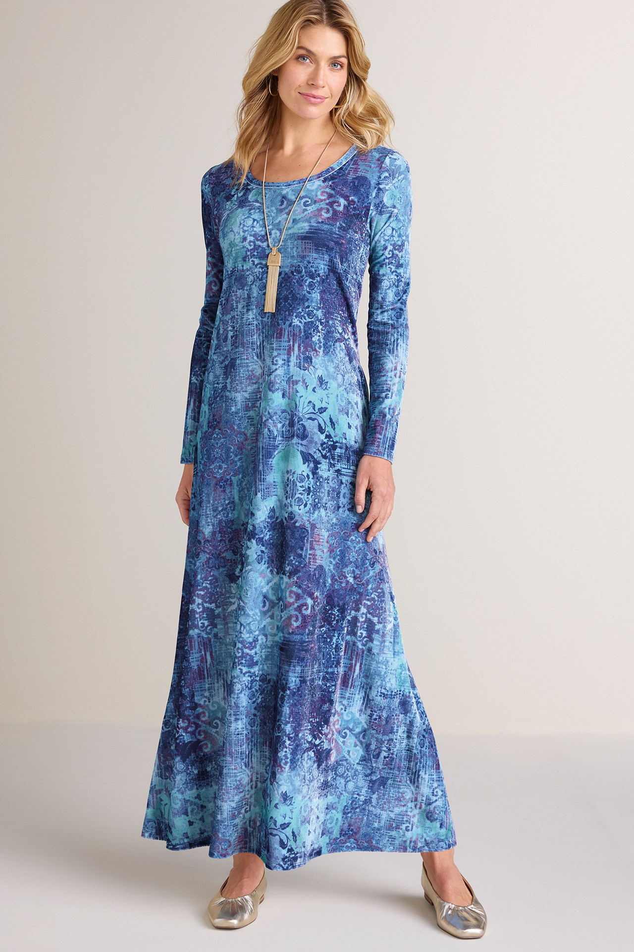 Santiago Stretch Velvet Dress