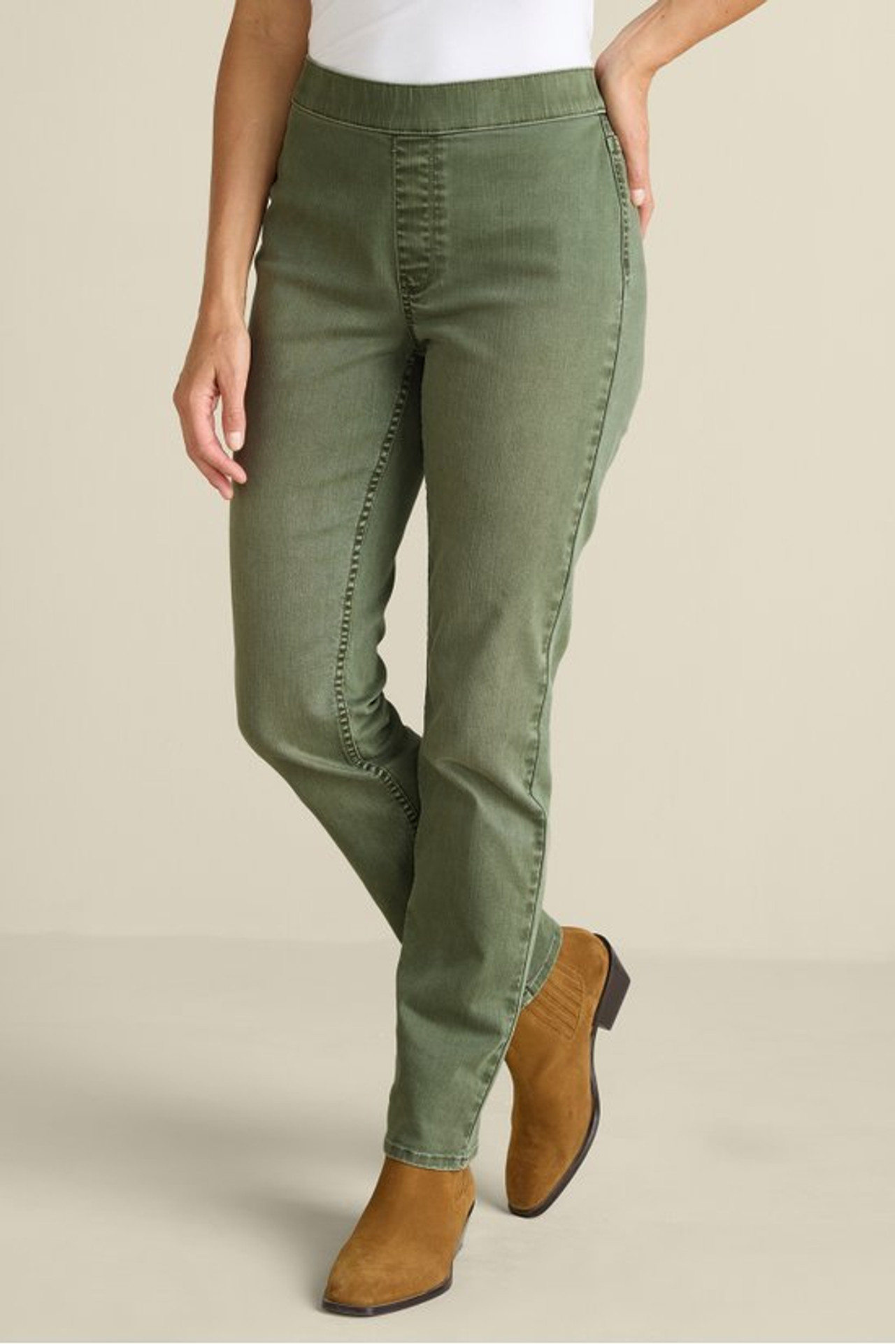 Ultimate Denim Pull-On Slim Leg Jeans