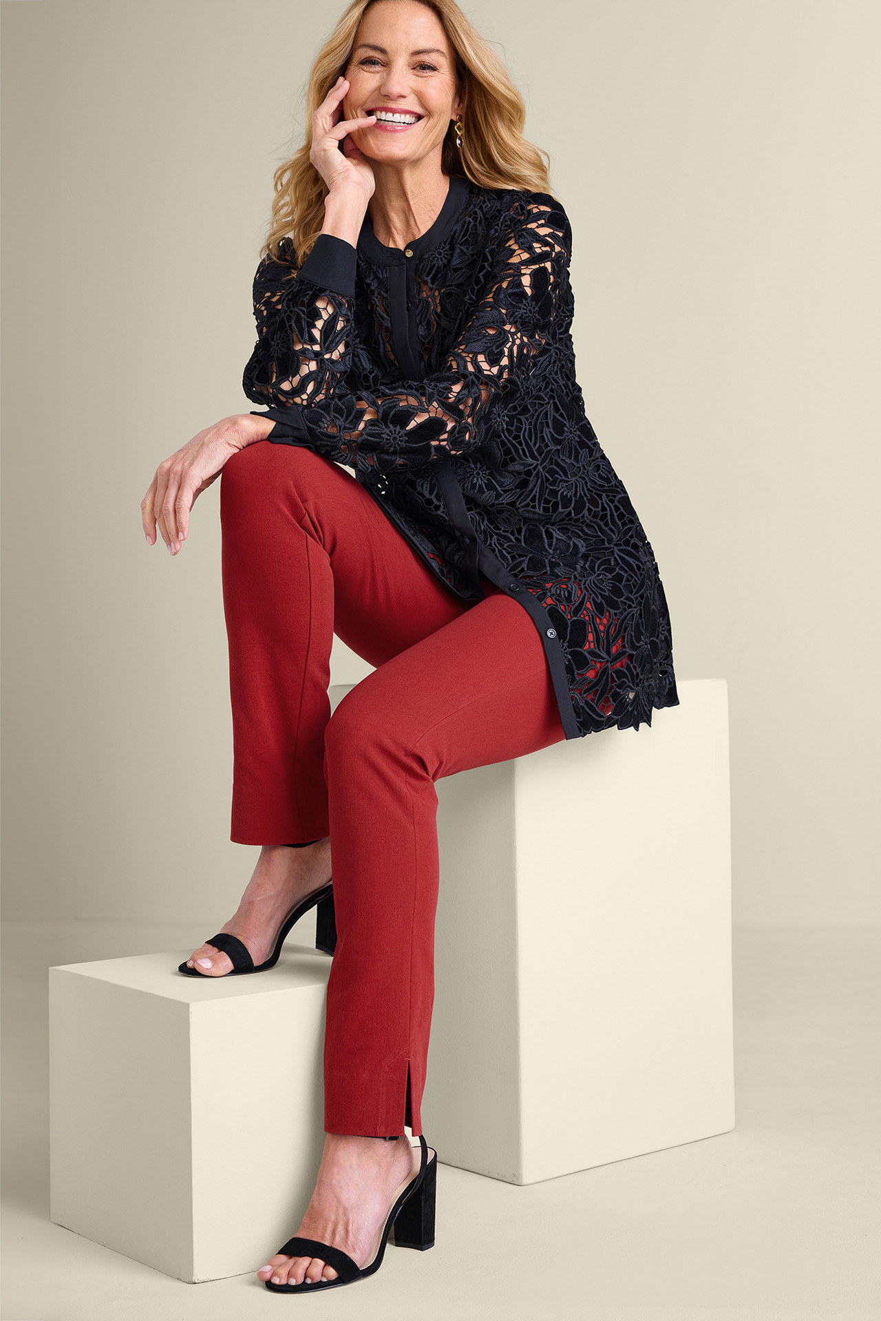 Soft Essential™ Superla® Slim Leg Ankle Pants