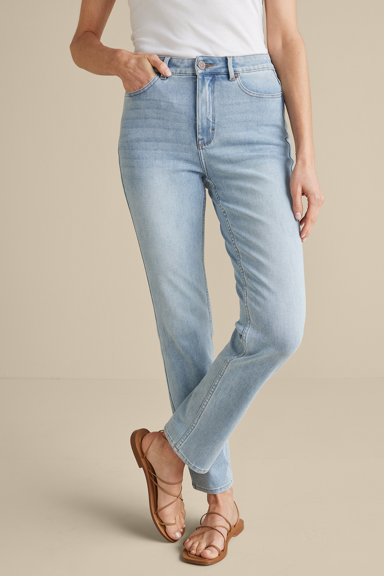 Ultimate Denim Straight Leg Jeans