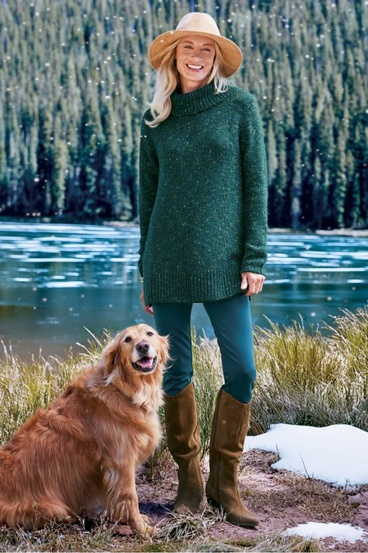 Nixie Speckled Sweater