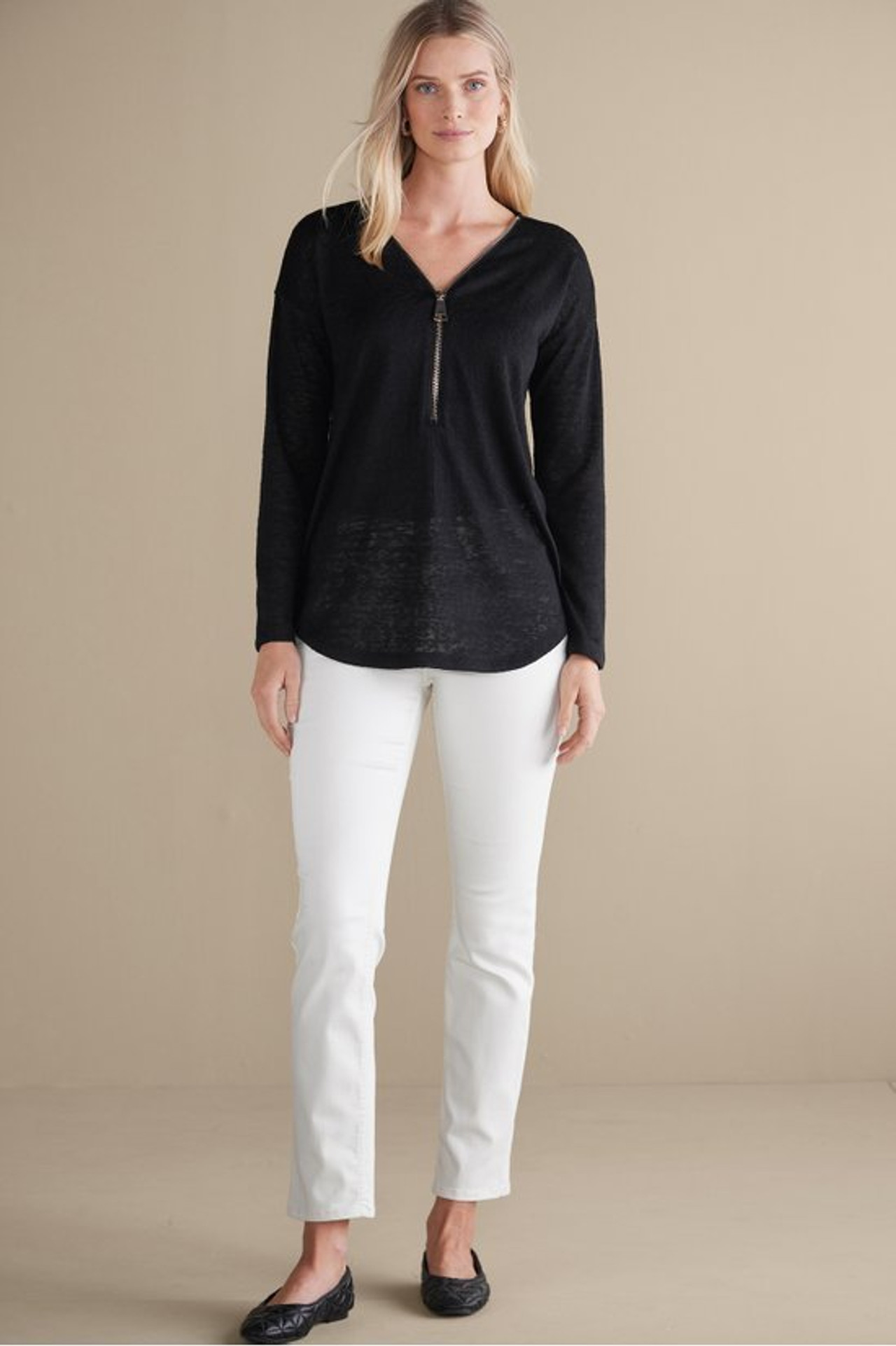 Valentina Zip Sweater