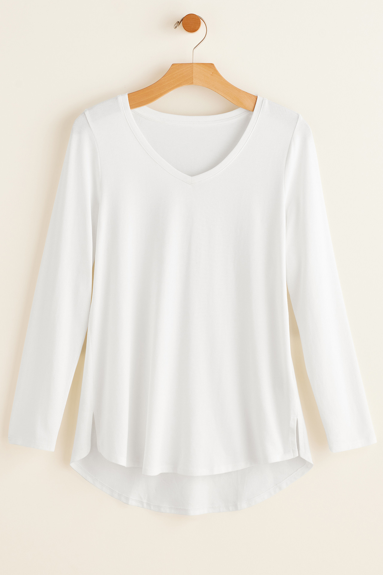 Isabel Pima Long Sleeve Tee