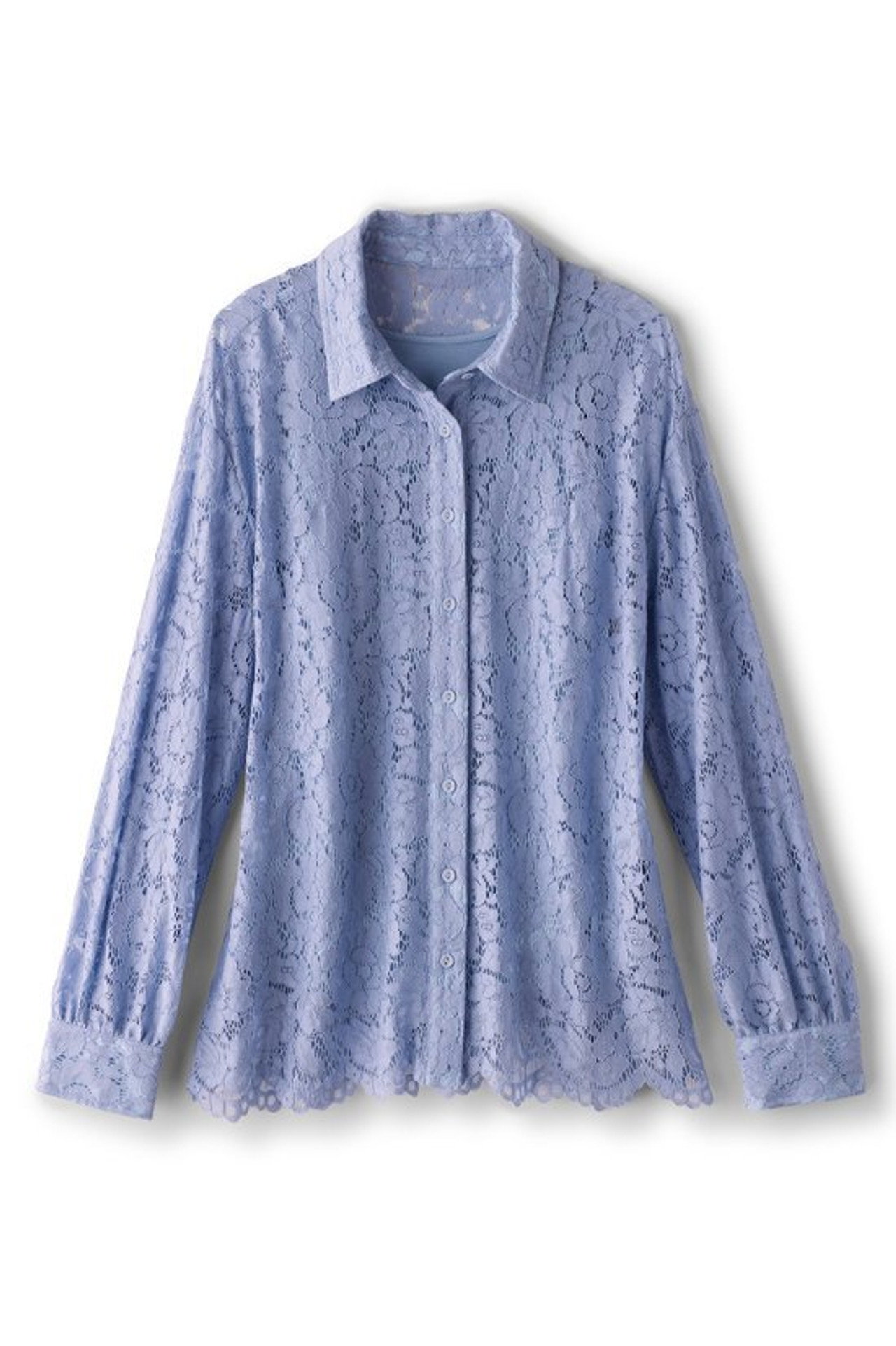 Lisa Lace Button Front