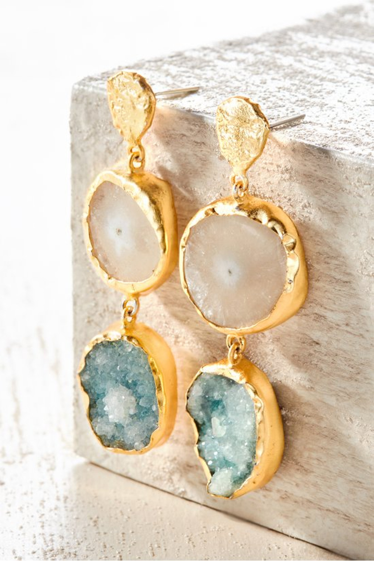 Rema Stone Drop Earring
