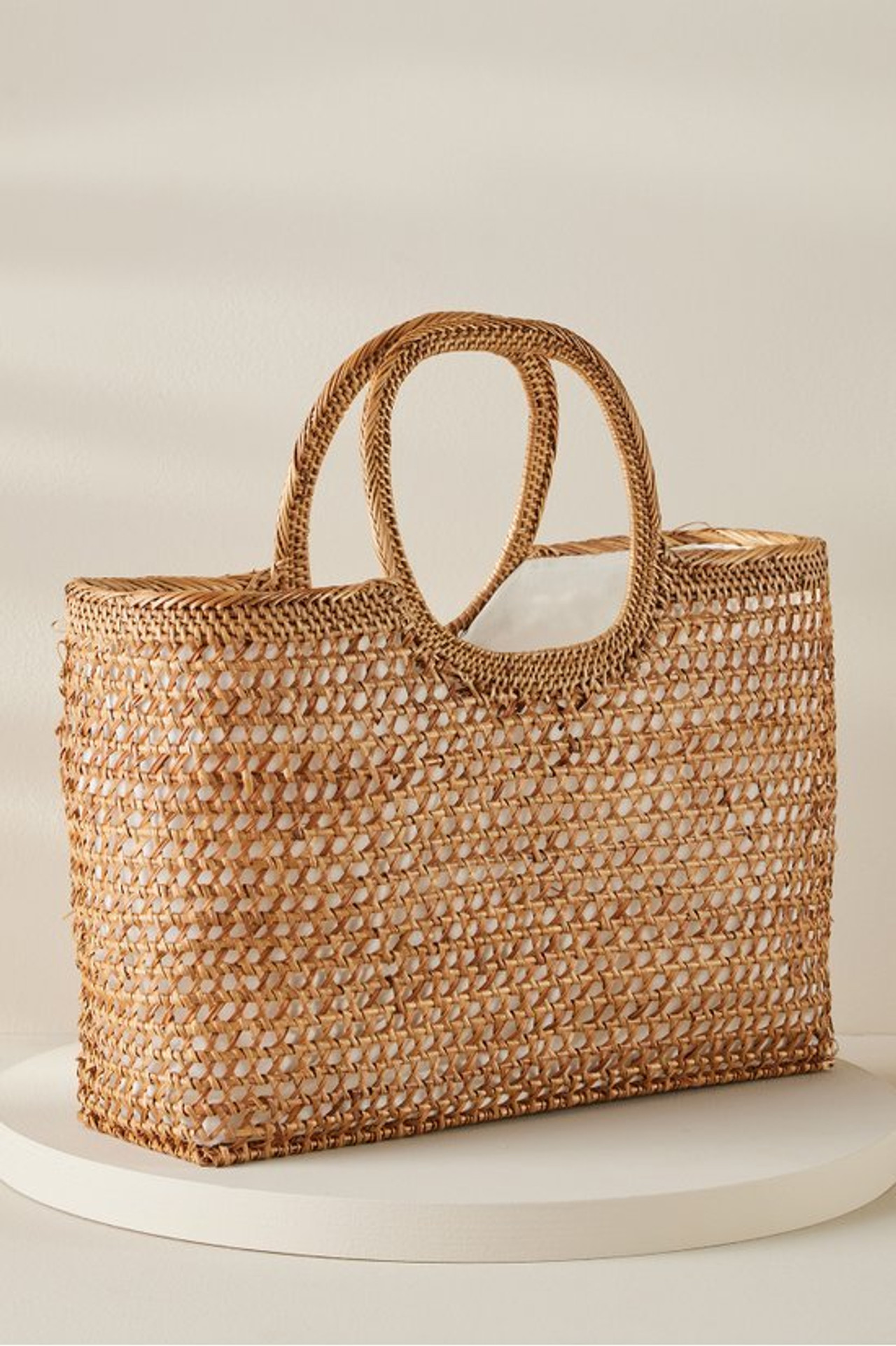 April Woven Bag