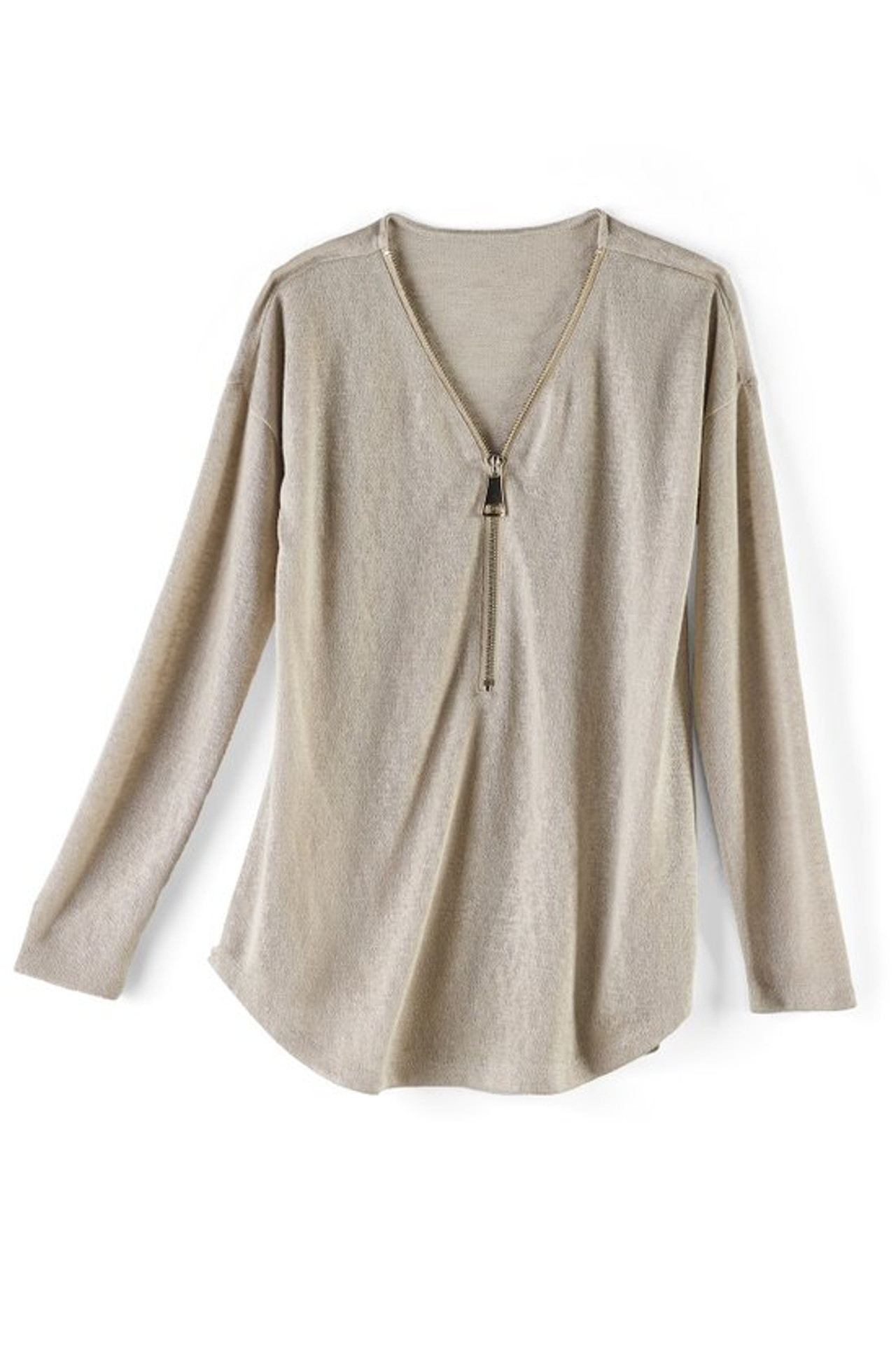 Valentina Zip Sweater