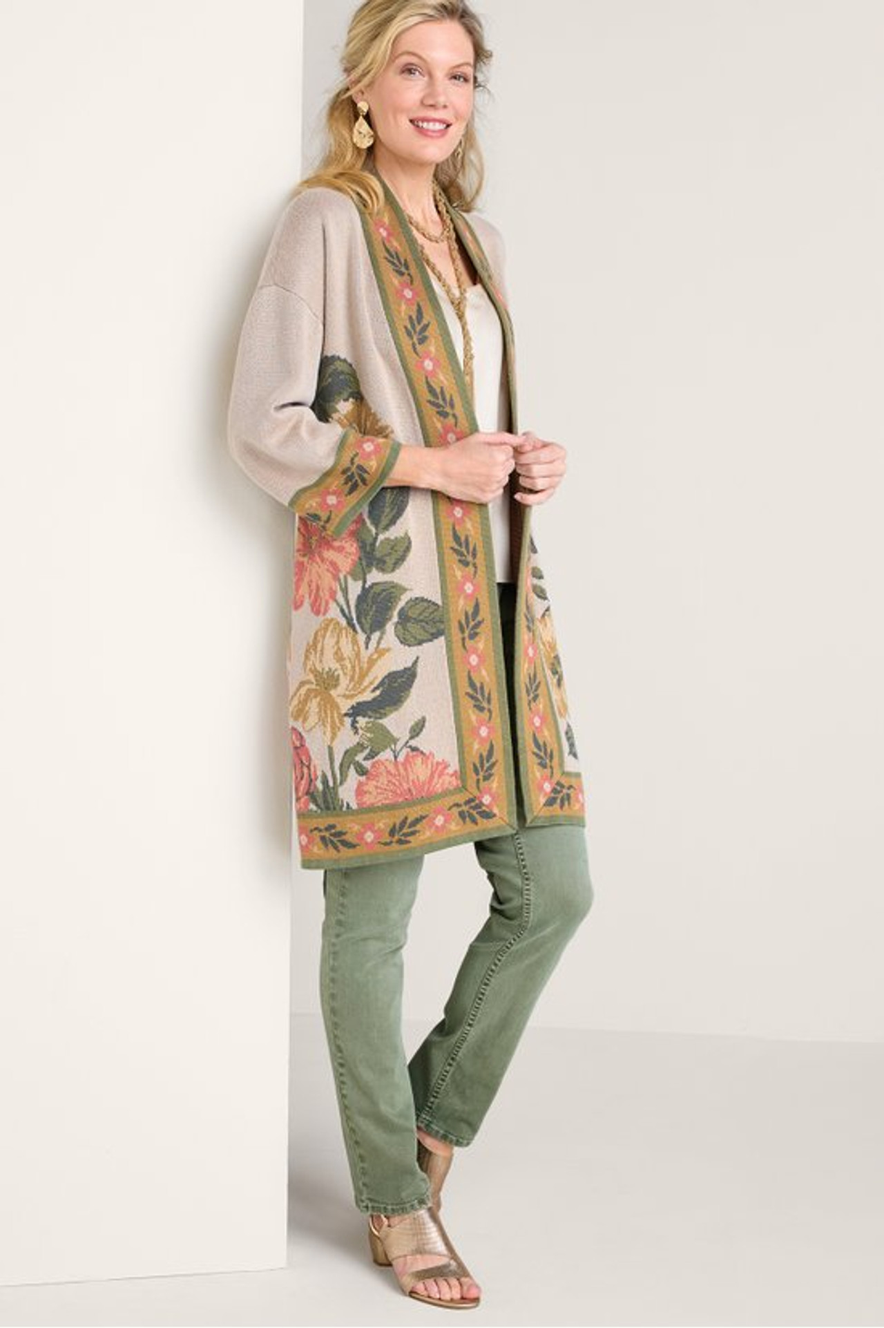 Moxie Jacquard Cardigan