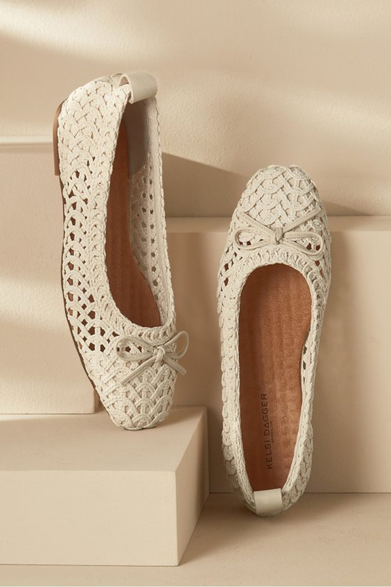 Kelsi Dagger Frankie Crochet Flats