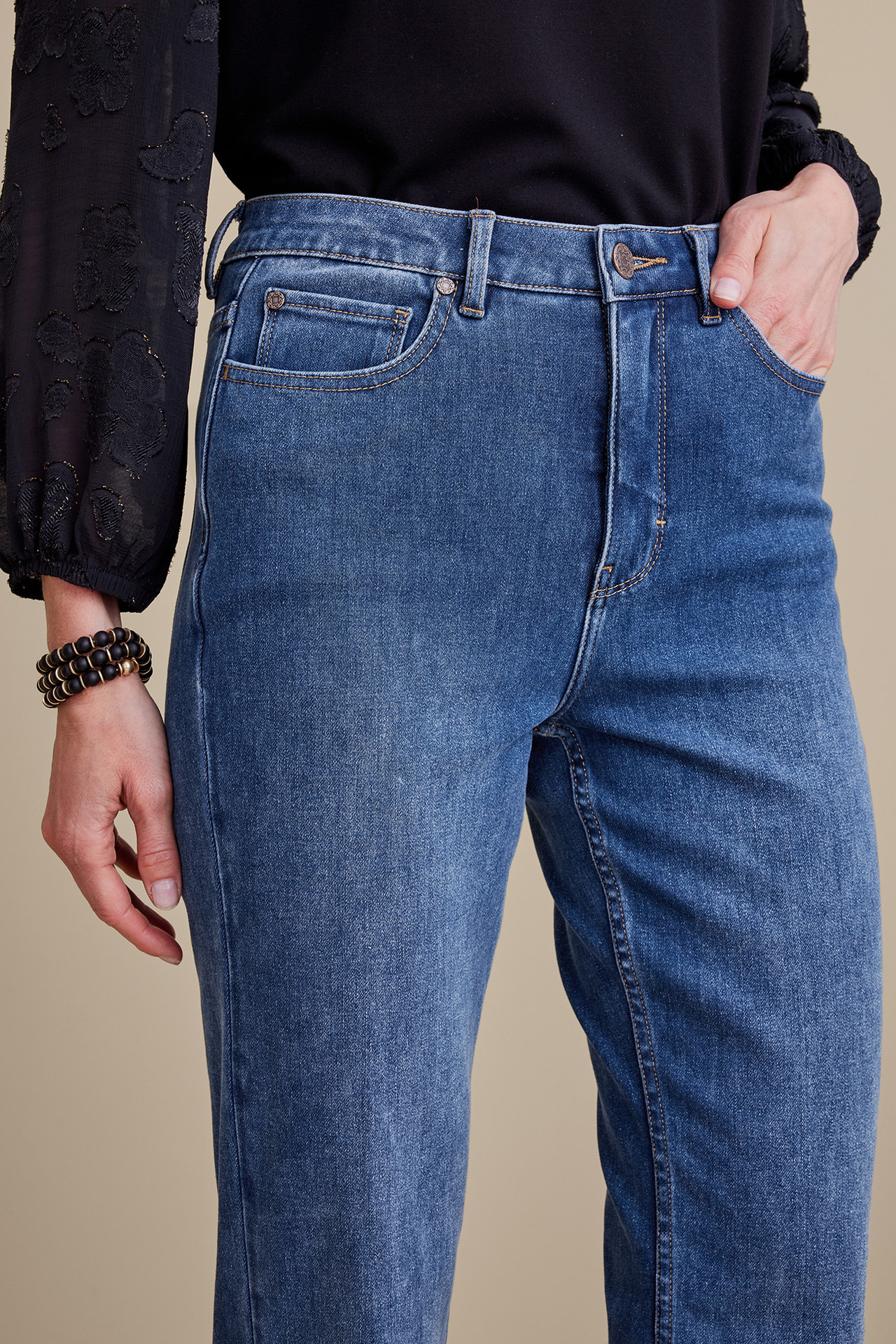Ultimate Denim Straight Leg Jeans
